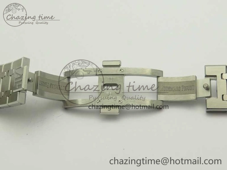 Royal Oak Tourbillon Extra-thin SS JF 1:1 Best Edition Blue Textured Dial on SS Bracelet