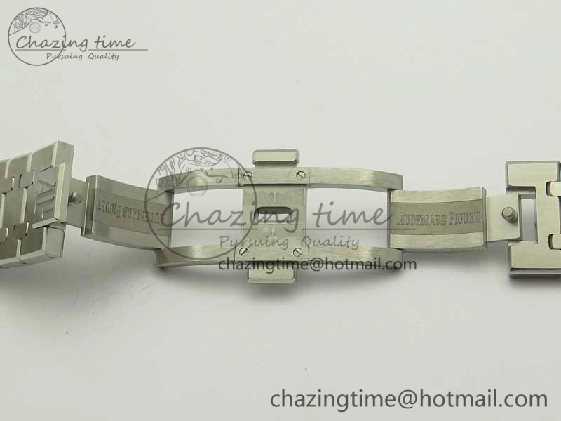 Royal Oak Tourbillon Extra-thin SS JF 1:1 Best Edition Blue Textured Dial on SS Bracelet