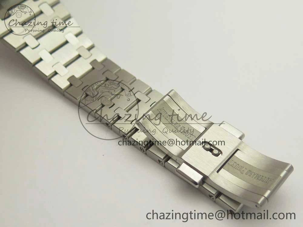 Royal Oak Tourbillon Extra-thin SS JF 1:1 Best Edition Gray Textured Dial on SS Bracelet