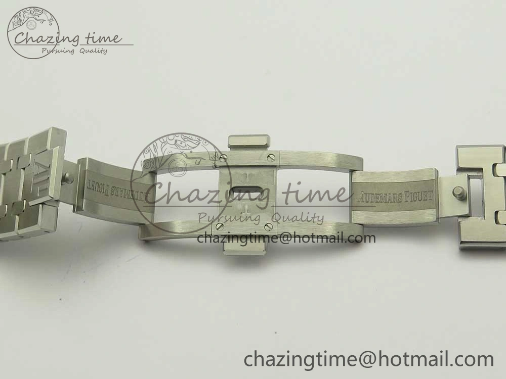 Royal Oak Tourbillon Extra-thin SS JF 1:1 Best Edition Gray Textured Dial on SS Bracelet
