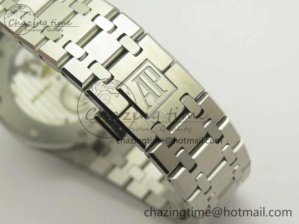Royal Oak Tourbillon Extra-thin SS JF 1:1 Best Edition Gray Textured Dial on SS Bracelet