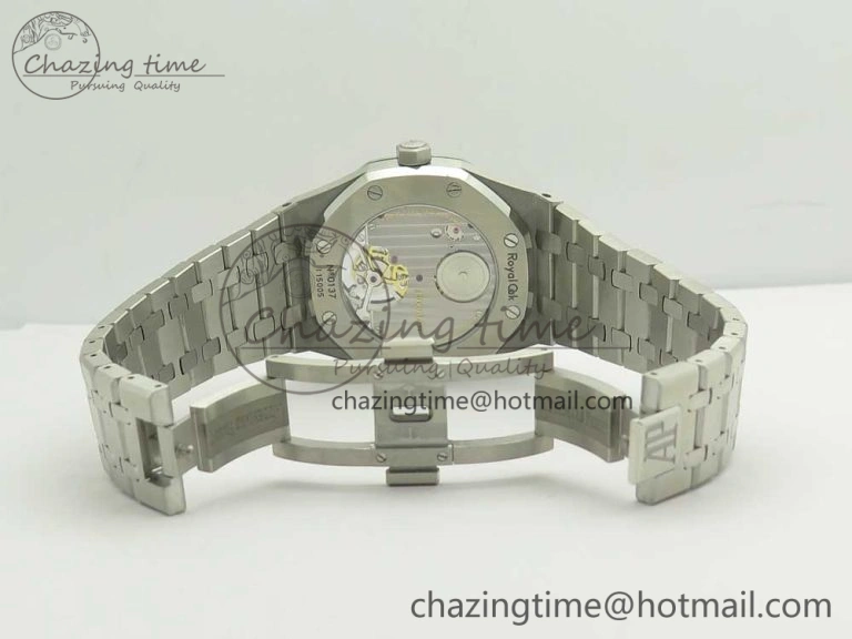 Royal Oak Tourbillon Extra-thin SS JF 1:1 Best Edition Gray Textured Dial on SS Bracelet