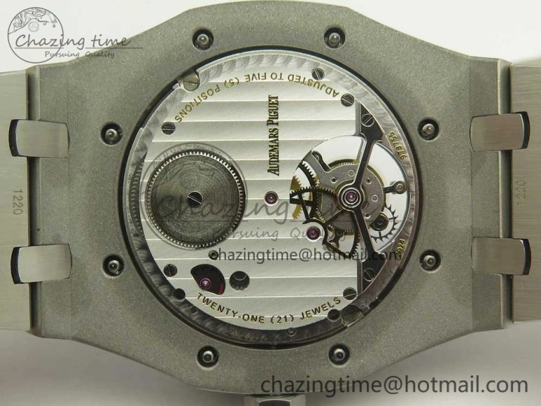 Royal Oak Tourbillon Extra-thin SS JF 1:1 Best Edition Gray Textured Dial on SS Bracelet