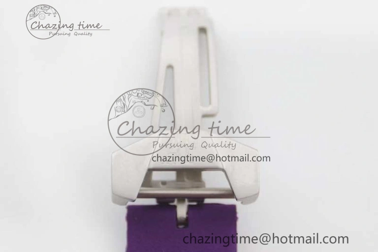 Royal Oak concept 26620 PVD 42mm “Black Panther” 1:1 Skeleton Dial on Purple Rubber Strap A2965