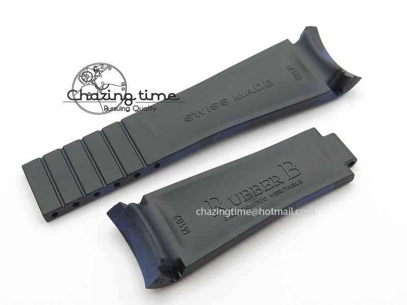 RubberB Camouflage Blue Strap For Deployant Buckle