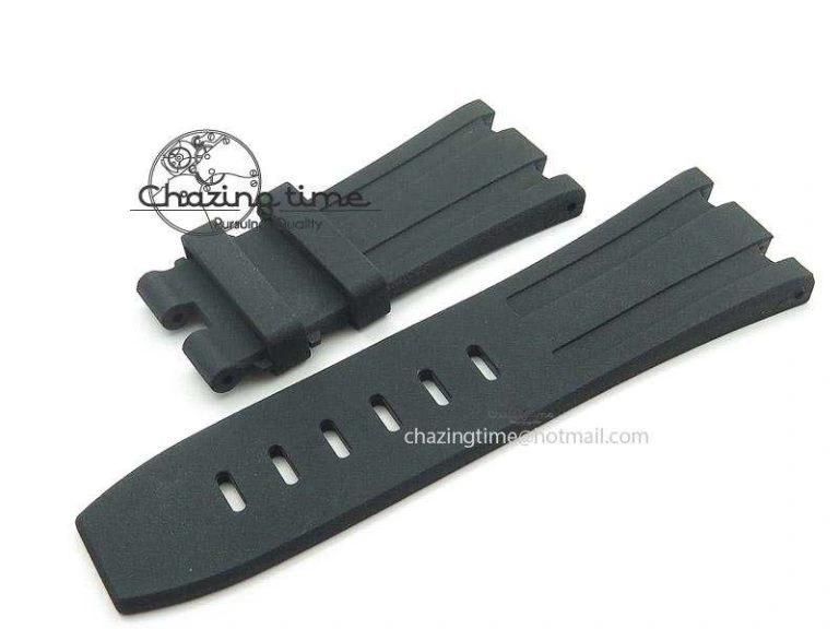 RubberB Red Line Rubber Strap With Tang Buckle For Submariner