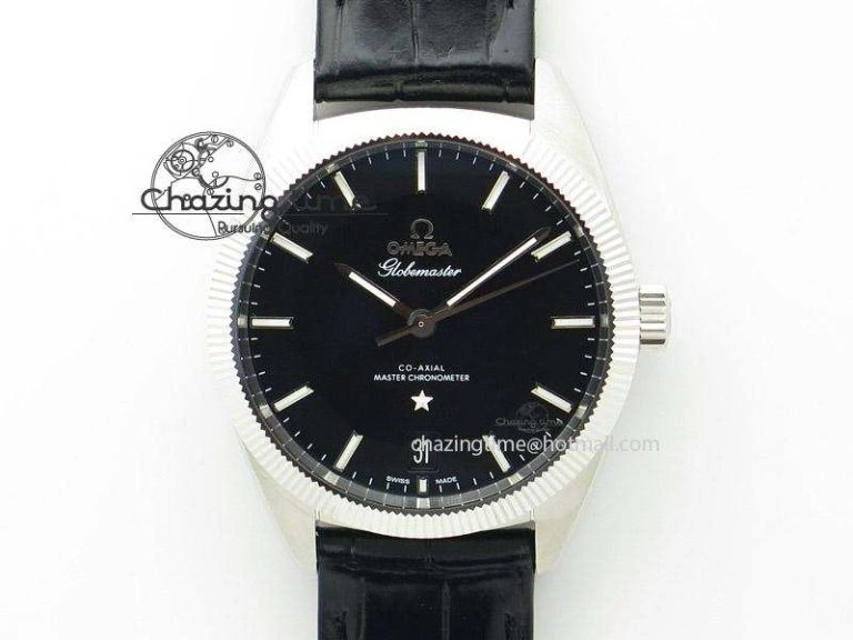 SEAMASTER 300M 43.5MM BLACK CERAMIC VSF 1:1 BEST EDITION BLACK DIAL ON BLACK RUBBER STRAP A8806