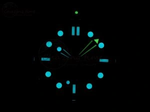 SEAMASTER 300M 43.5MM BLACK CERAMIC VSF 1:1 BEST EDITION BLACK DIAL RG BEZEL ON BLACK RUBBER STRAP A8806