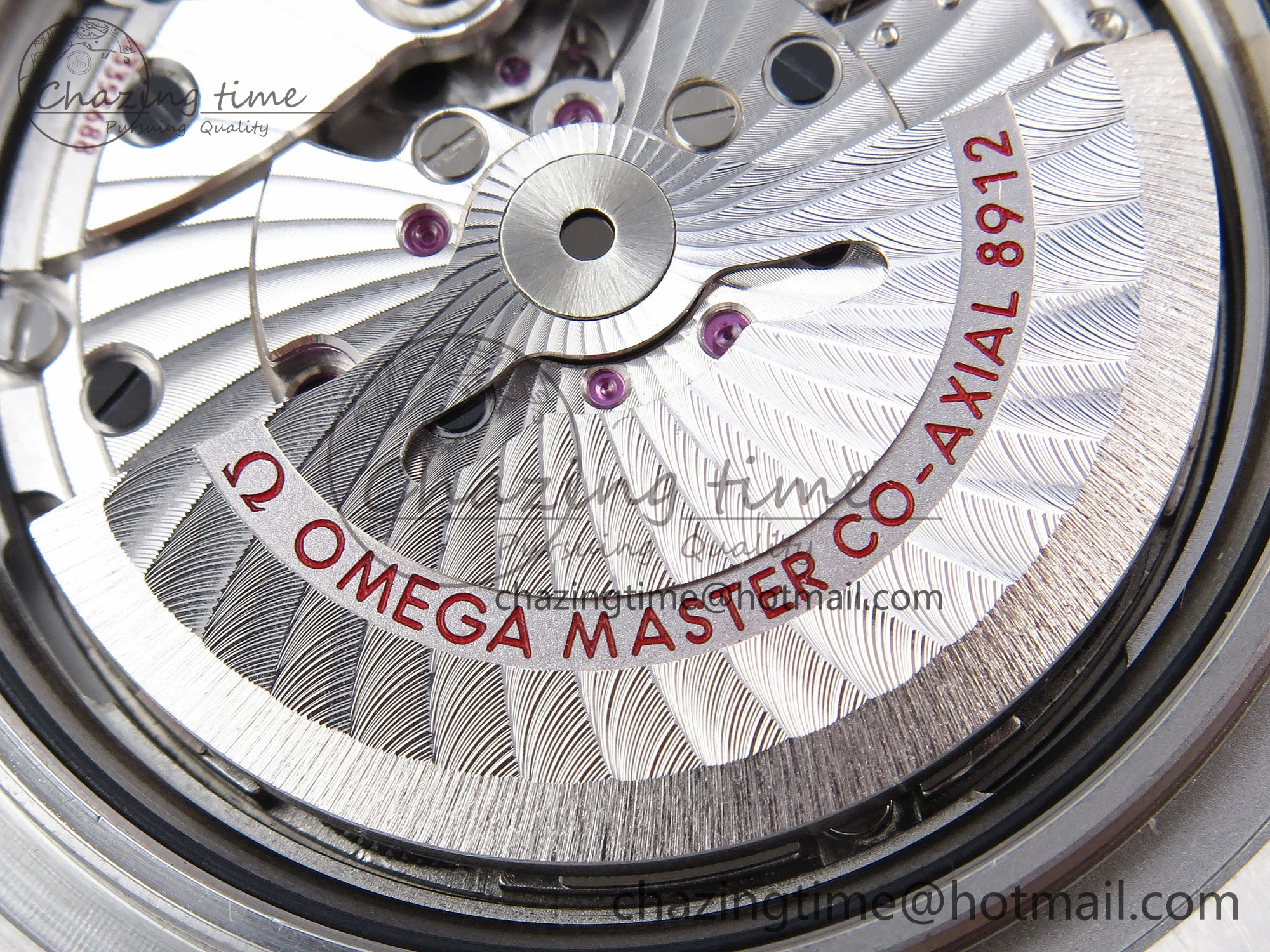 SEAMASTER 6000M ULTRA DEEP SS VSF 1:1 BEST EDITION BROWN DIAL ORANGE BEZEL ON SS BRACELET A8912 SUPER CLONE