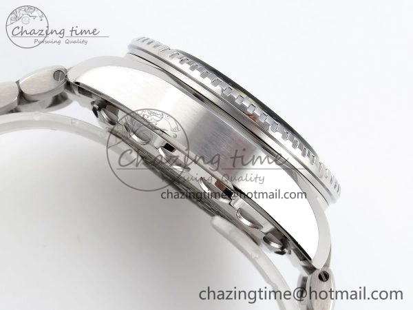 SEAMASTER PLANET OCEAN 6000M ULTRA DEEP 45.5MM SS TF 1:1 BEST EDITION BLUE DIAL BLACK BEZEL ON SS BRACELET A2824