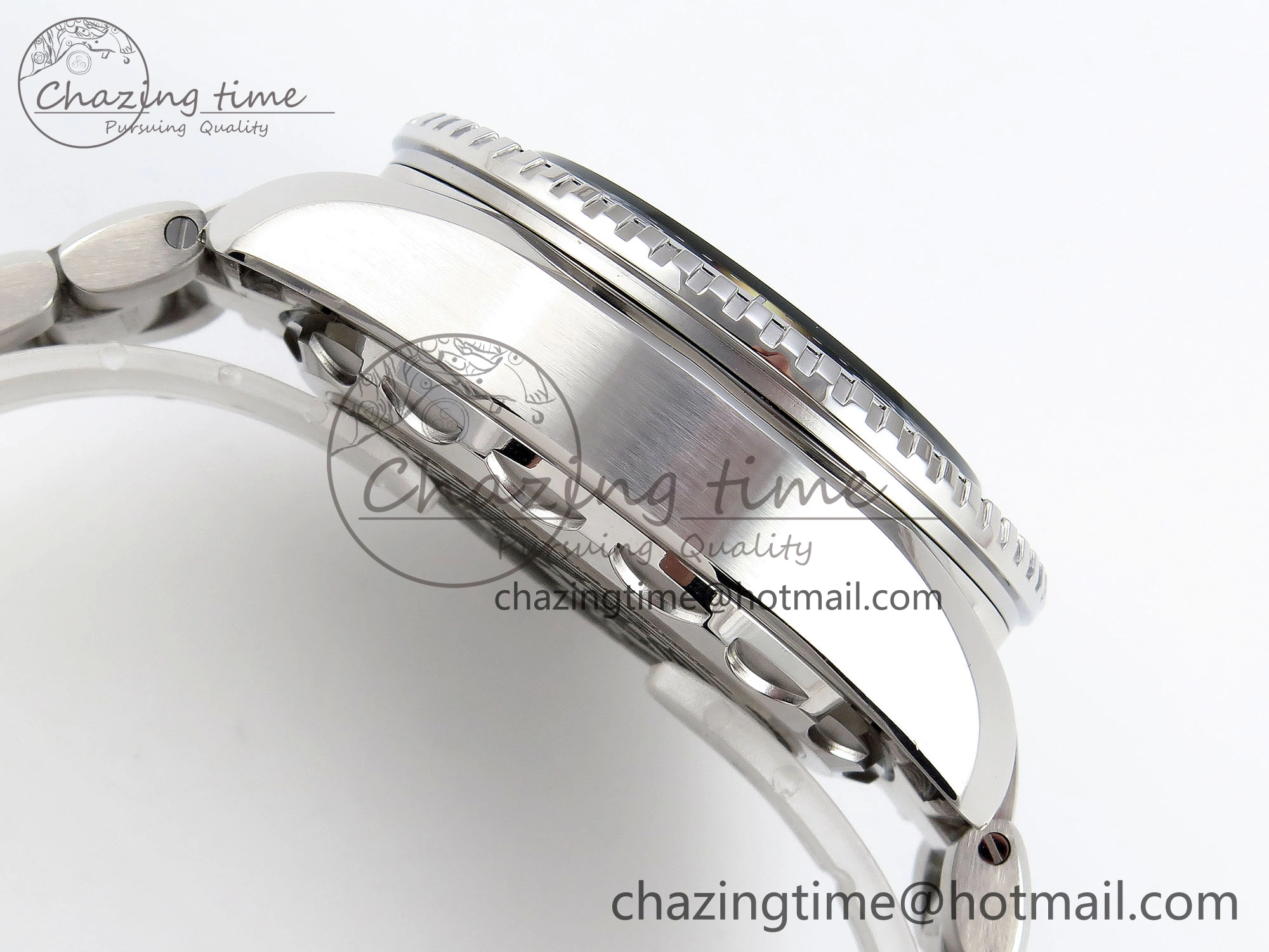 SEAMASTER PLANET OCEAN 6000M ULTRA DEEP 45.5MM SS TF 1:1 BEST EDITION BLUE DIAL BLACK BEZEL ON SS BRACELET A2824