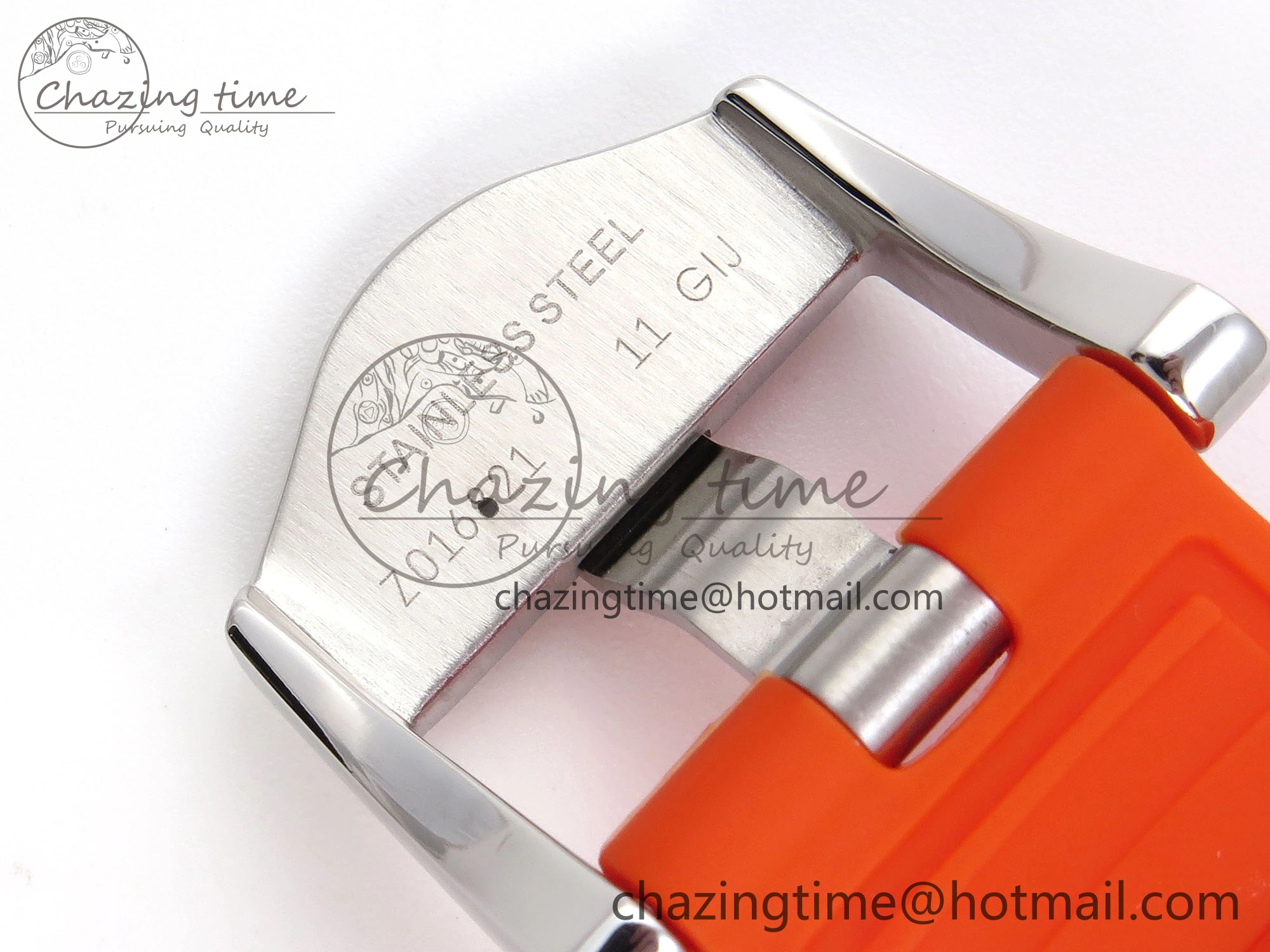 SEAMASTER PLANET OCEAN 6000M ULTRA DEEP 45.5MM SS TF 1:1 BEST EDITION GRAY DIAL ORANGE BEZEL ON RUBBER STRAP A2824