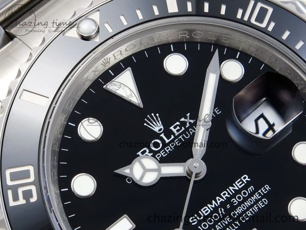 SUBMARINER 41MM 126610 LN BLACK CERAMIC 904L STEEL GMF 1:1 BEST EDITION VR3235