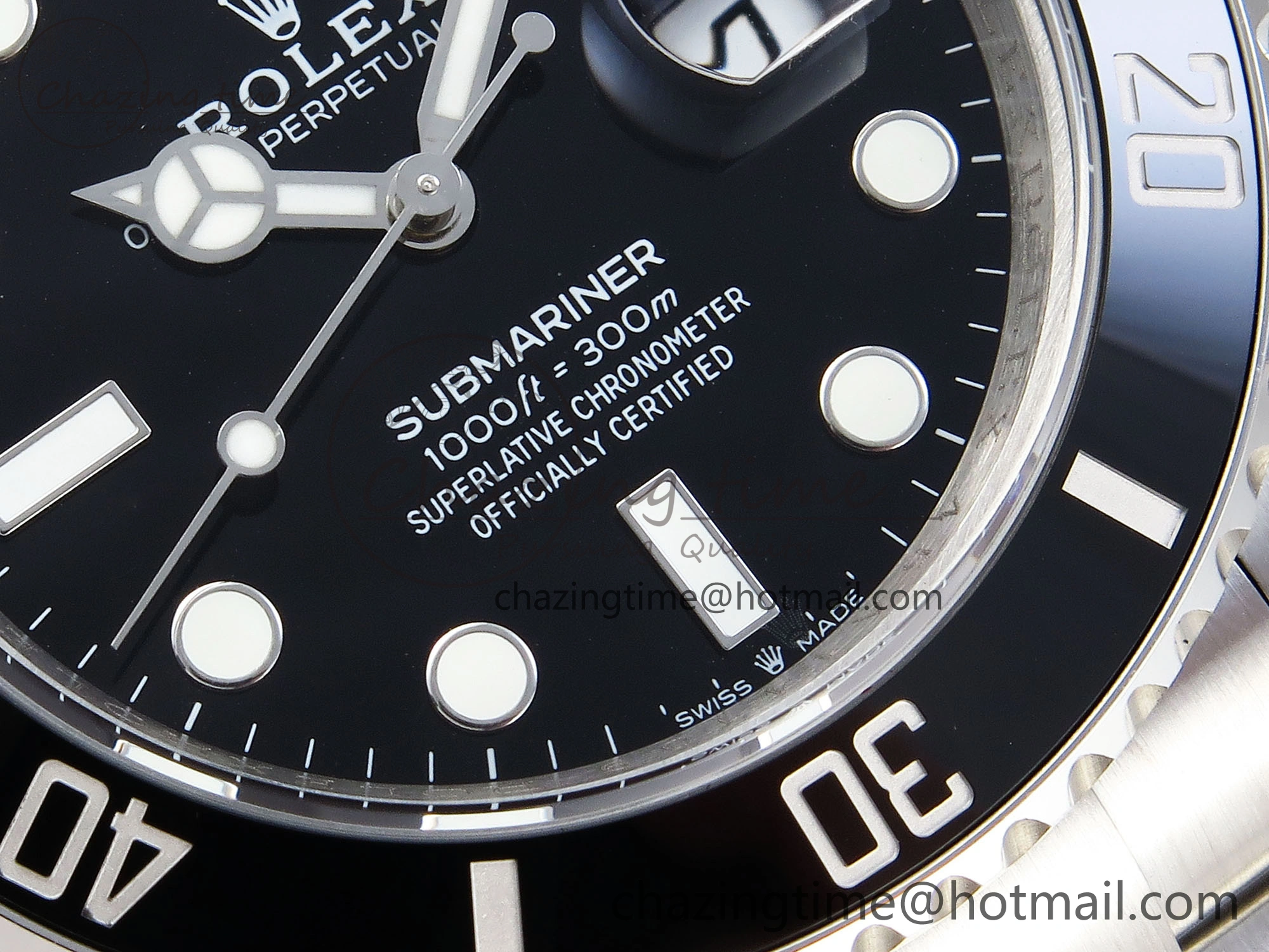 SUBMARINER 41MM 126610 LN BLACK CERAMIC 904L STEEL GMF 1:1 BEST EDITION VR3235