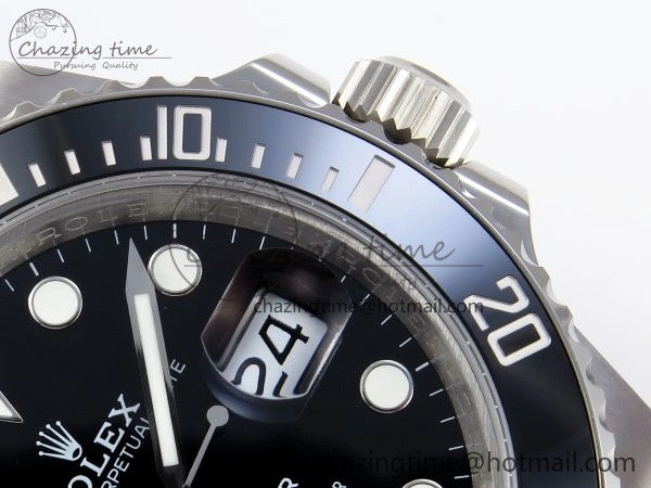SUBMARINER 41MM 126610 LN BLACK CERAMIC 904L STEEL GMF 1:1 BEST EDITION VR3235