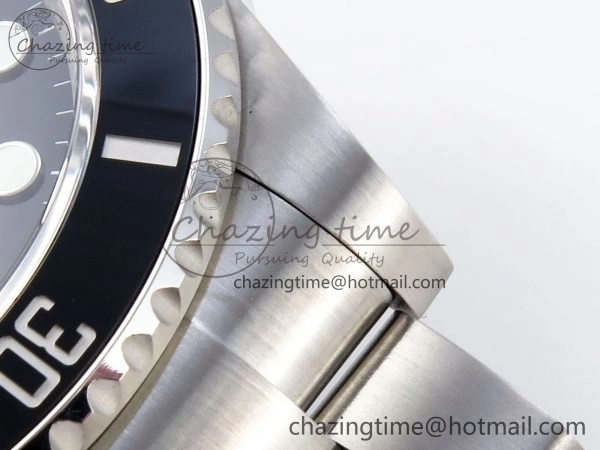 SUBMARINER 41MM 126610 LN BLACK CERAMIC 904L STEEL GMF 1:1 BEST EDITION VR3235
