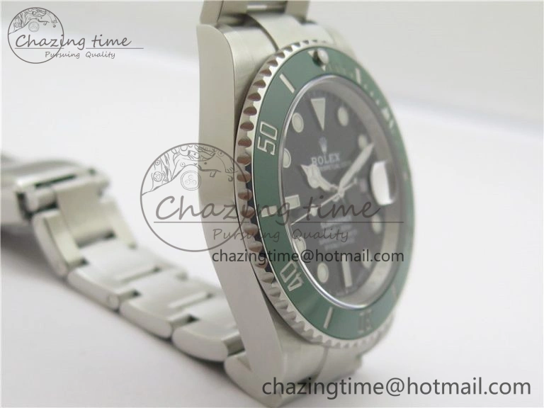 SUBMARINER 41MM 126610 LV KERMIT 904L STEEL GMF 1:1 BEST EDITION A3235