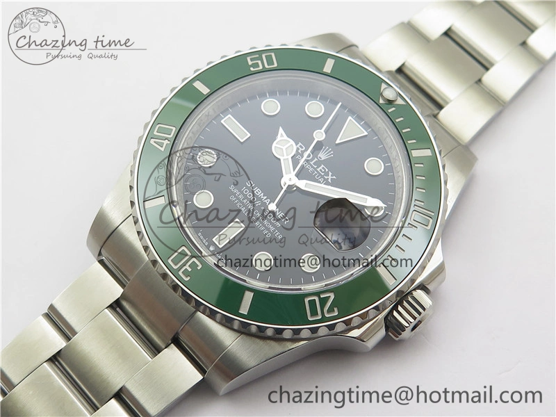SUBMARINER 41MM 126610 LV KERMIT 904L STEEL GMF 1:1 BEST EDITION A3235