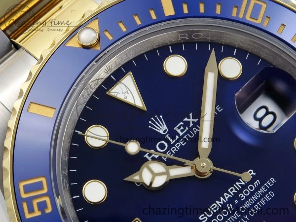 SUBMARINER 41MM 126613 LB SS YG BLUE CERAMIC 904L STEEL GMF 1:1 BEST EDITION VR3235