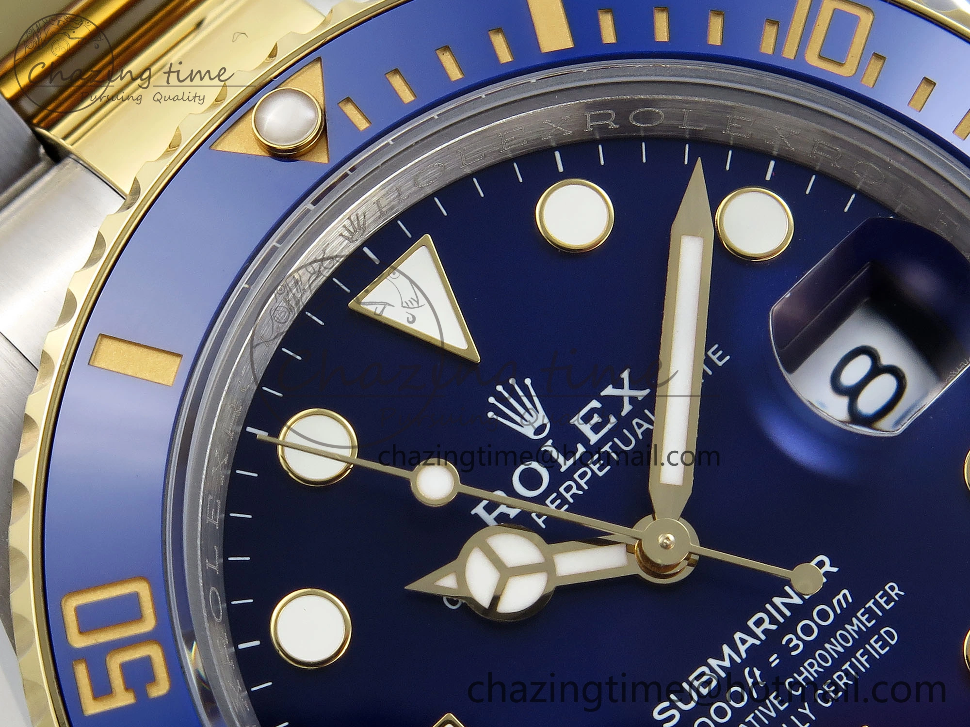 SUBMARINER 41MM 126613 LB SS YG BLUE CERAMIC 904L STEEL GMF 1:1 BEST EDITION VR3235