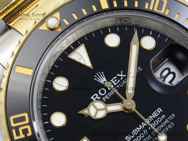 SUBMARINER 41MM 126613 LN SS YG BLACK CERAMIC 904L STEEL GMF 1:1 BEST EDITION VR3235