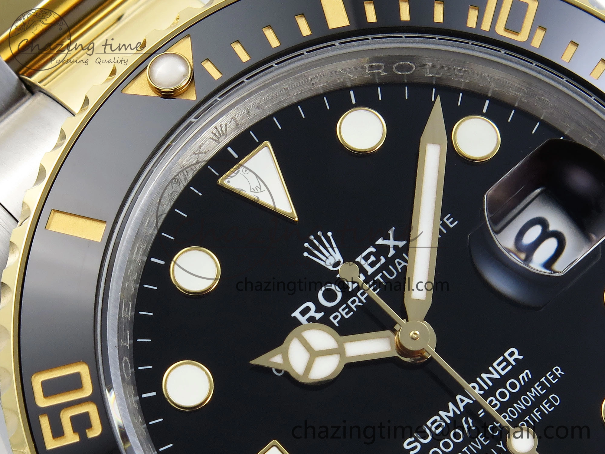 SUBMARINER 41MM 126613 LN SS YG BLACK CERAMIC 904L STEEL GMF 1:1 BEST EDITION VR3235