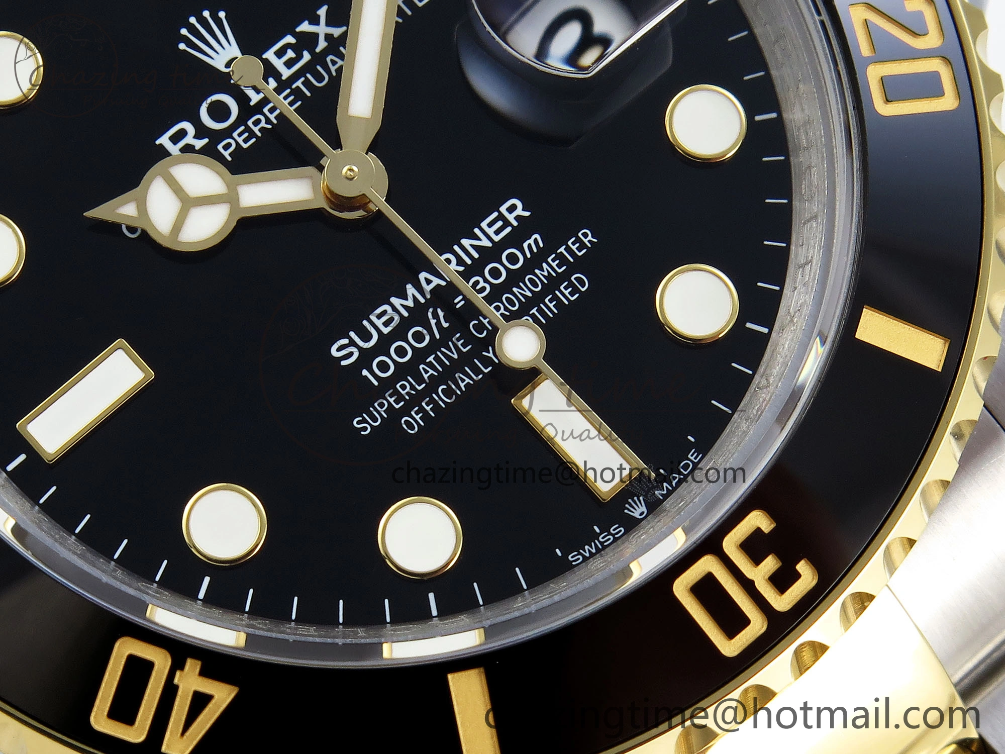SUBMARINER 41MM 126613 LN SS YG BLACK CERAMIC 904L STEEL GMF 1:1 BEST EDITION VR3235