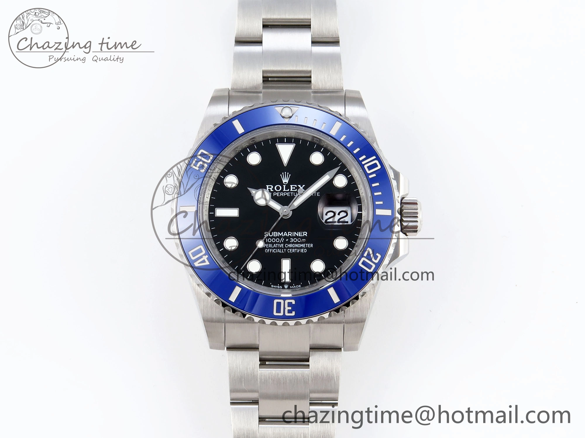 SUBMARINER 41MM 126619 LB BLUE CERAMIC 904L STEEL GMF 1:1 BEST EDITION VR3235