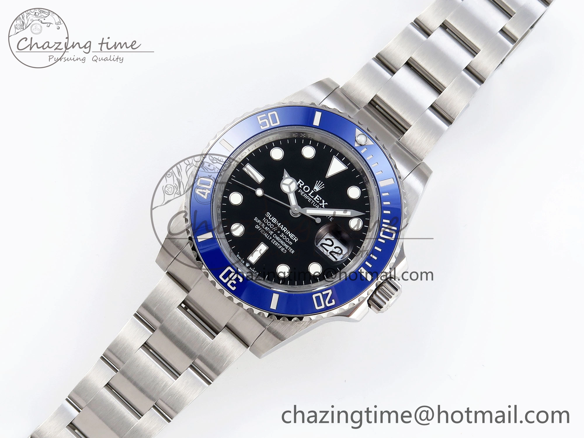 SUBMARINER 41MM 126619 LB BLUE CERAMIC 904L STEEL GMF 1:1 BEST EDITION VR3235