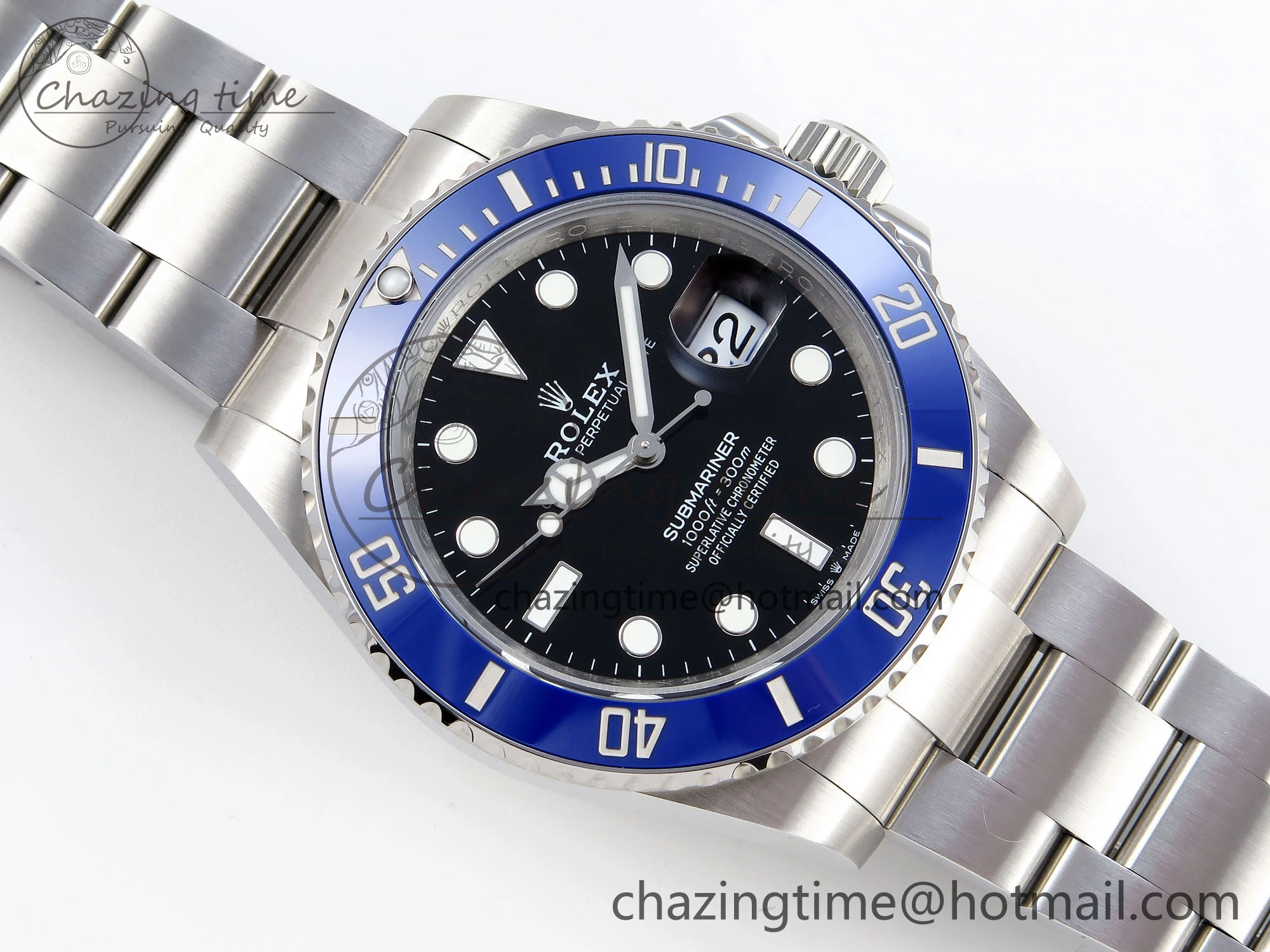 SUBMARINER 41MM 126619 LB BLUE CERAMIC 904L STEEL GMF 1:1 BEST EDITION VR3235