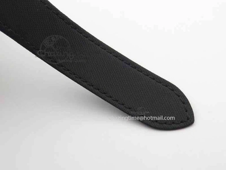 Santos 100 38mm DLC Best Edition Black Dial On Nylon Strap A2824