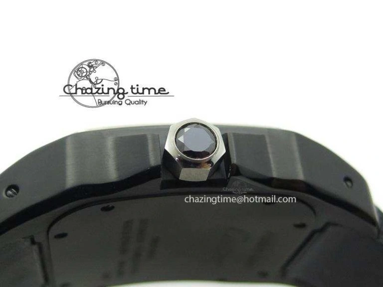 Santos 100 38mm DLC Black Dial A2824