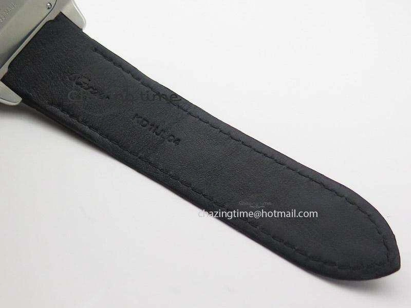 Santos 100 Chronograph SS Ultimate Edition On Black Leather Strap A7753