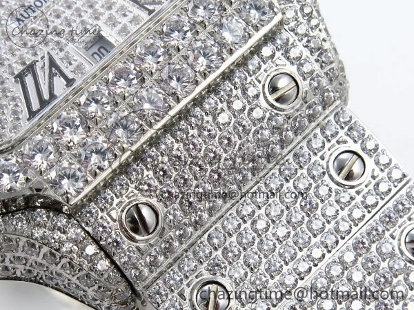 Santos De 40mm TWF 1:1 Best Edition SS Dial 904L SS Case and Bracelet A2824