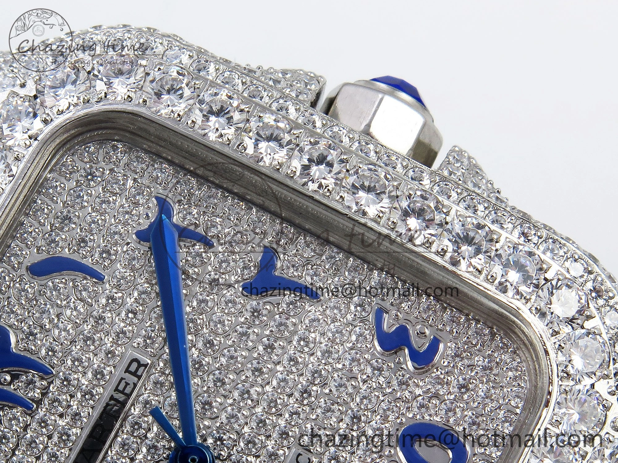 Santos De 40mm TWF 1:1 Best Edition SS Dial 904L SS Case and Bracelet A2824