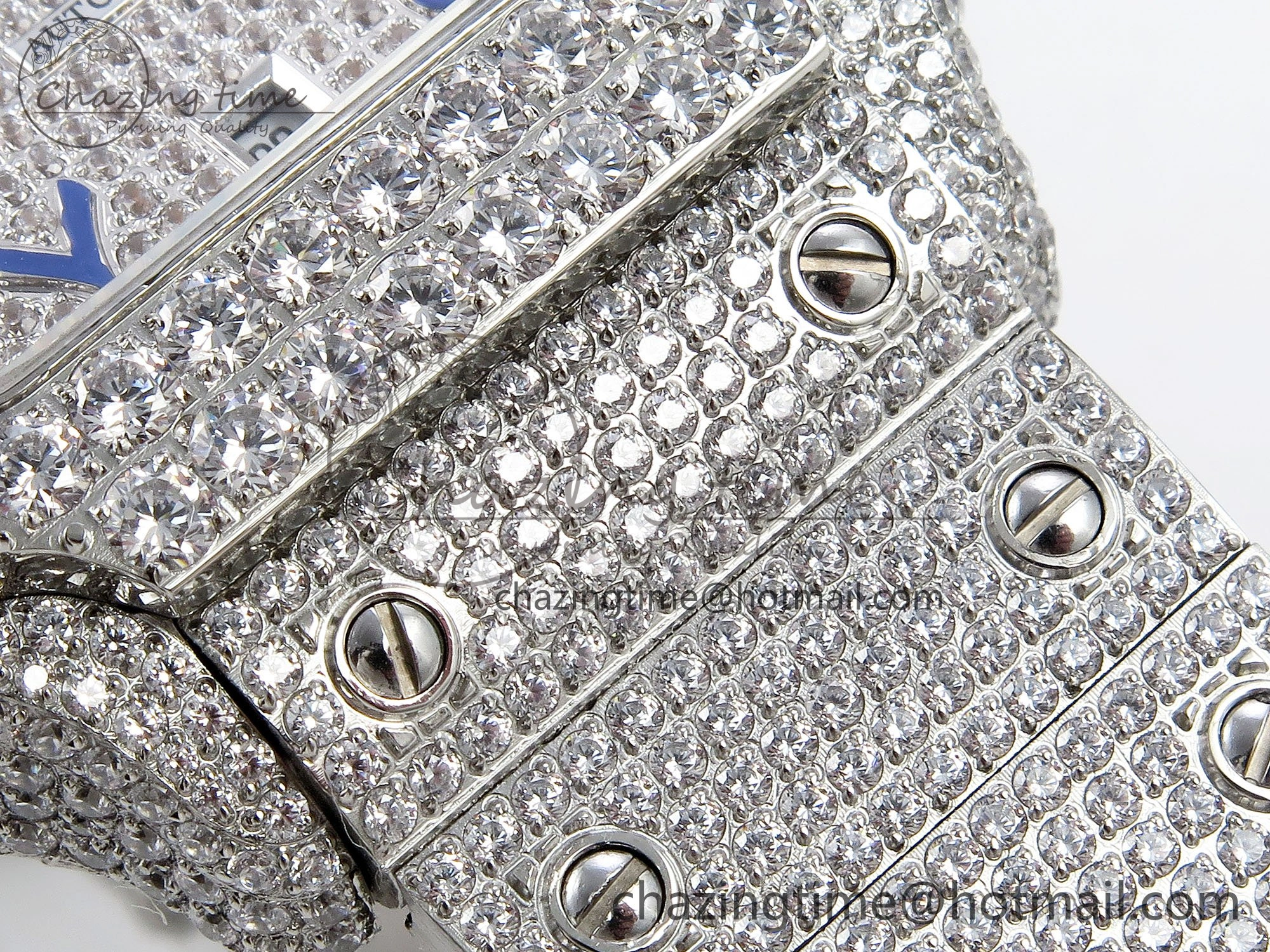 Santos De 40mm TWF 1:1 Best Edition SS Dial 904L SS Case and Bracelet A2824