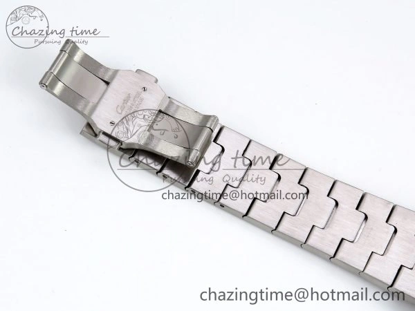 Santos De 40mm TWF 1:1 Best Edition SS Rainbow Dial 904L SS Case and Bracelet A2824