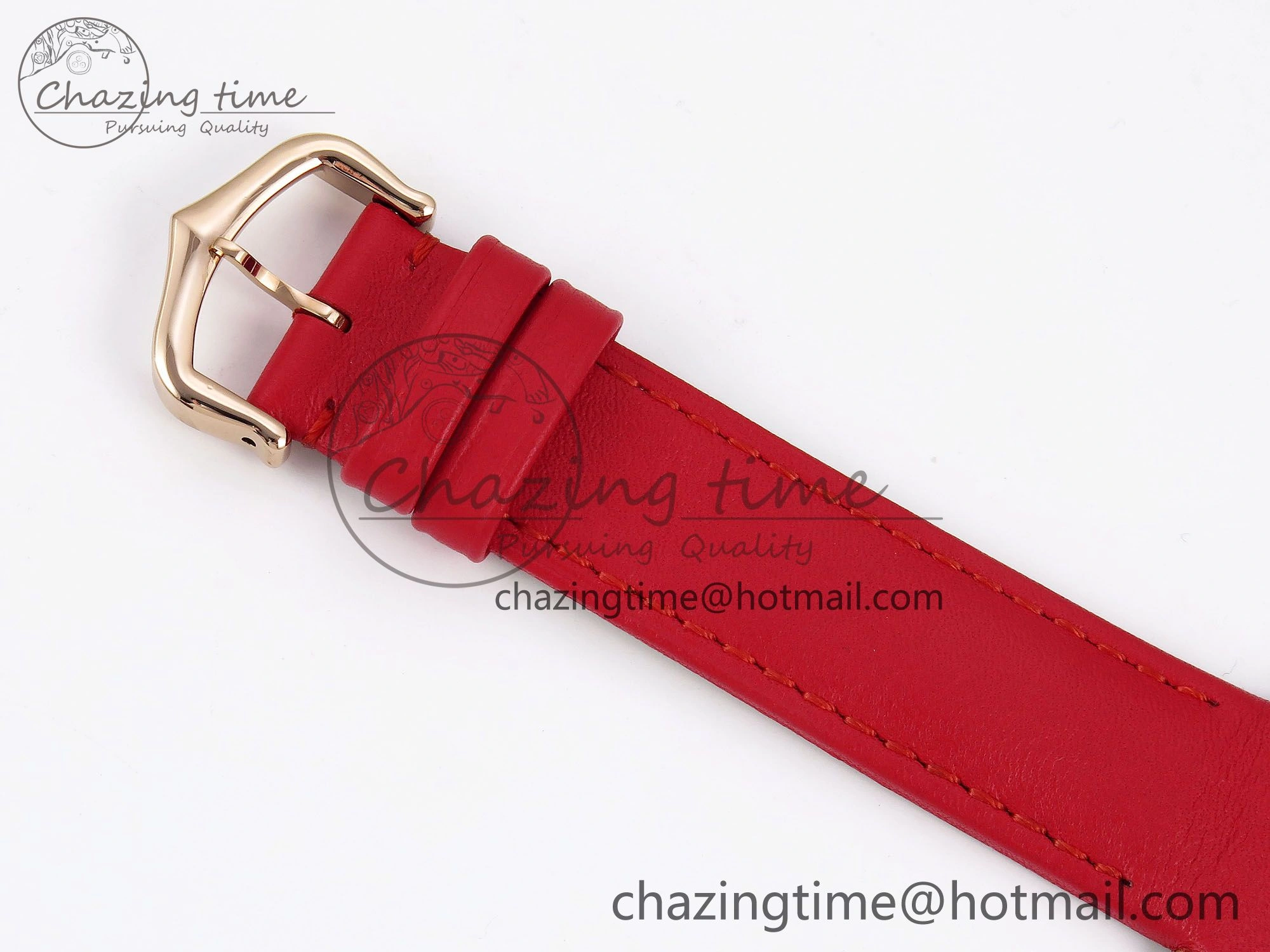 Santos Dumont 31.4mm RG AF 1:1 Best Edition Silver Dial Diamonds Bezel on Red Leather Strap A157