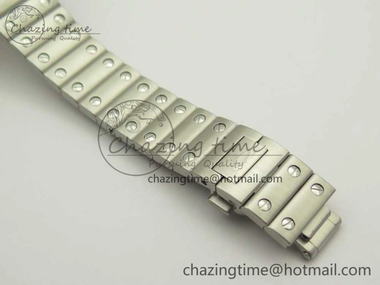 Santos de Cartier 35mm 2018 GF 1:1 Best Edition White Dial on SS SmartLinks Bracelet MIYOTA 9015 (Free Leather)