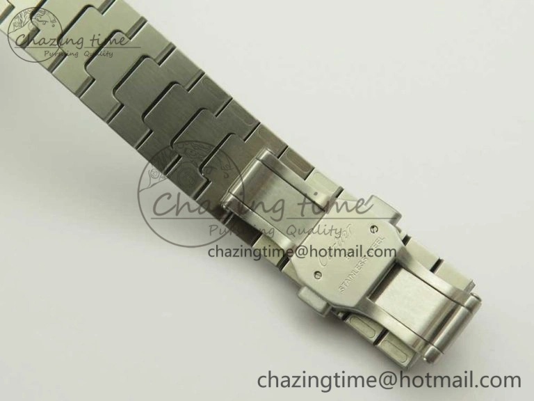 Santos de Cartier 35mm 2018 GF 1:1 Best Edition White Dial on SS SmartLinks Bracelet MIYOTA 9015 (Free Leather)