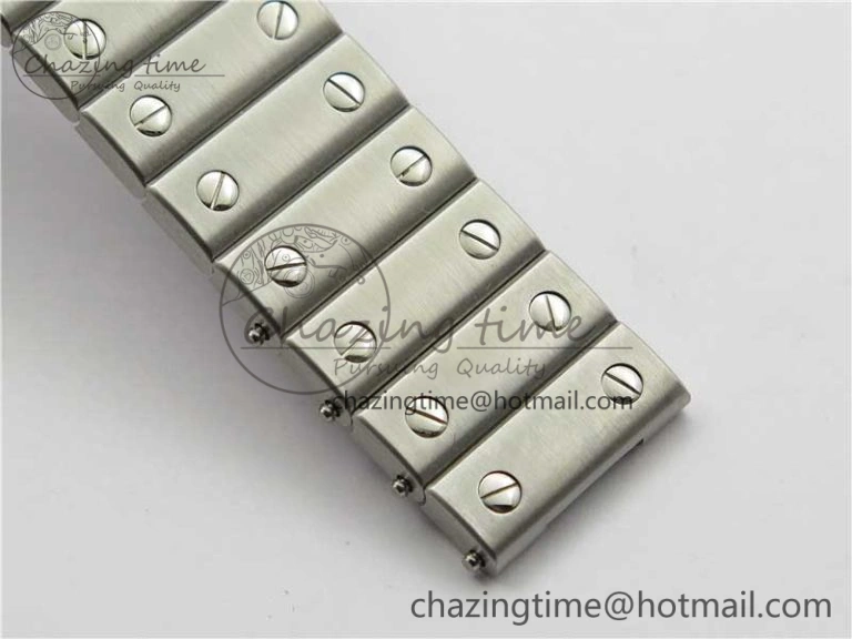 Santos de Cartier 35mm 2018 RXW 1:1 Best Edition White Dial on SS SmartLinks Bracelet MIYOTA 9015