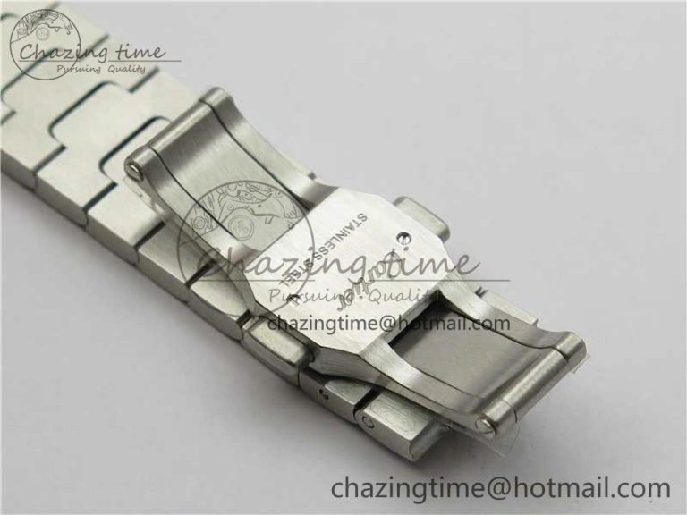 Santos de Cartier 35mm 2018 RXW 1:1 Best Edition White Dial on SS SmartLinks Bracelet MIYOTA 9015