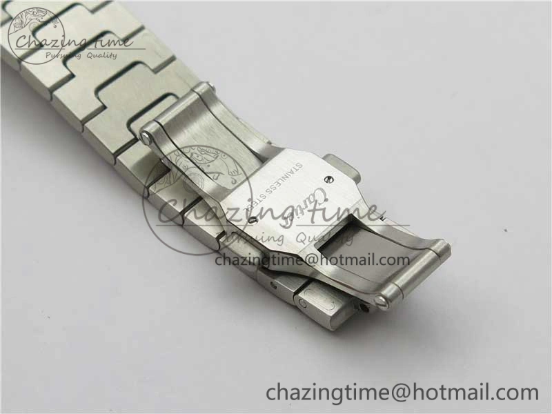 Santos de Cartier 35mm 2018 SS RG RXW 1:1 Best Edition White Dial on SS RG SmartLinks Bracelet MIYOTA 9015