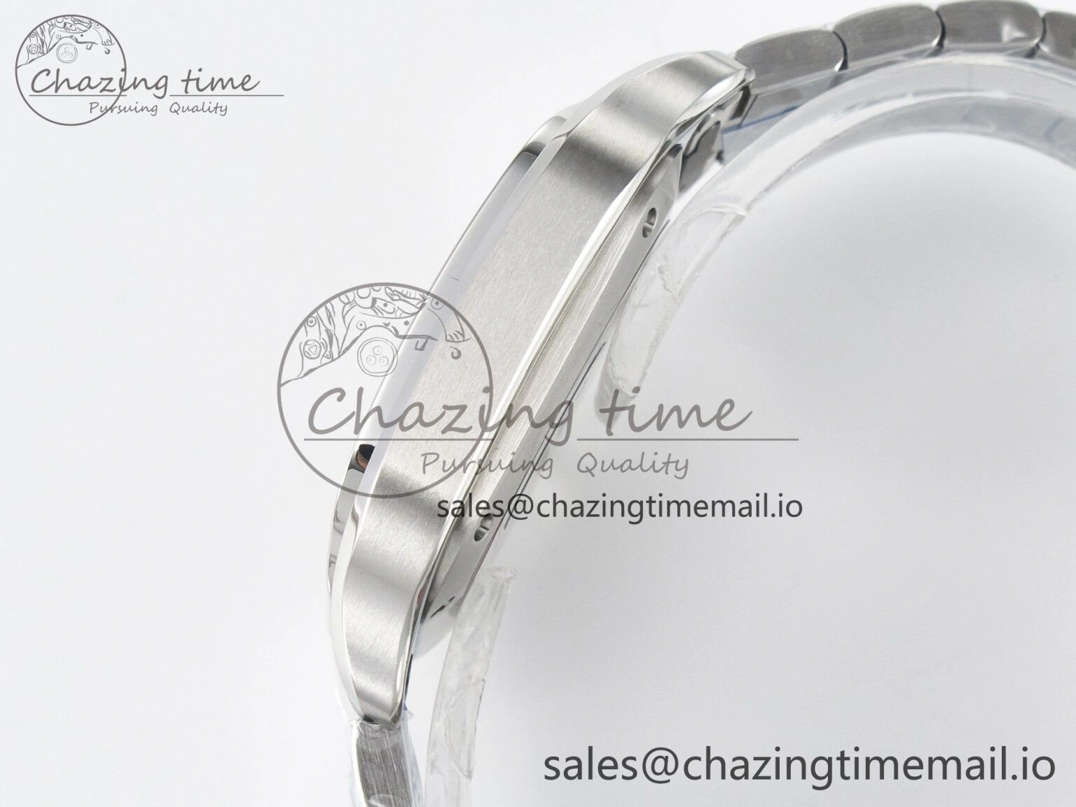 Santos de Cartier 35mm J12F 1:1 Best Edition White Dial on SS SmartLinks Bracelet MIYOTA 9015