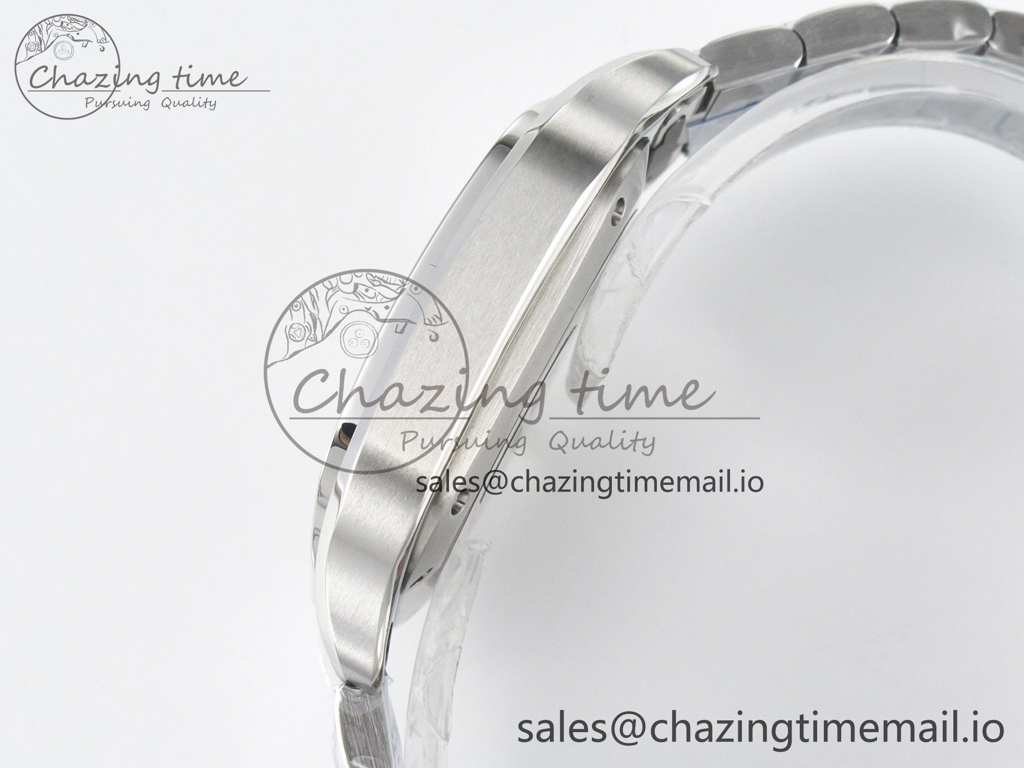Santos de Cartier 35mm J12F 1:1 Best Edition White Dial on SS SmartLinks Bracelet MIYOTA 9015