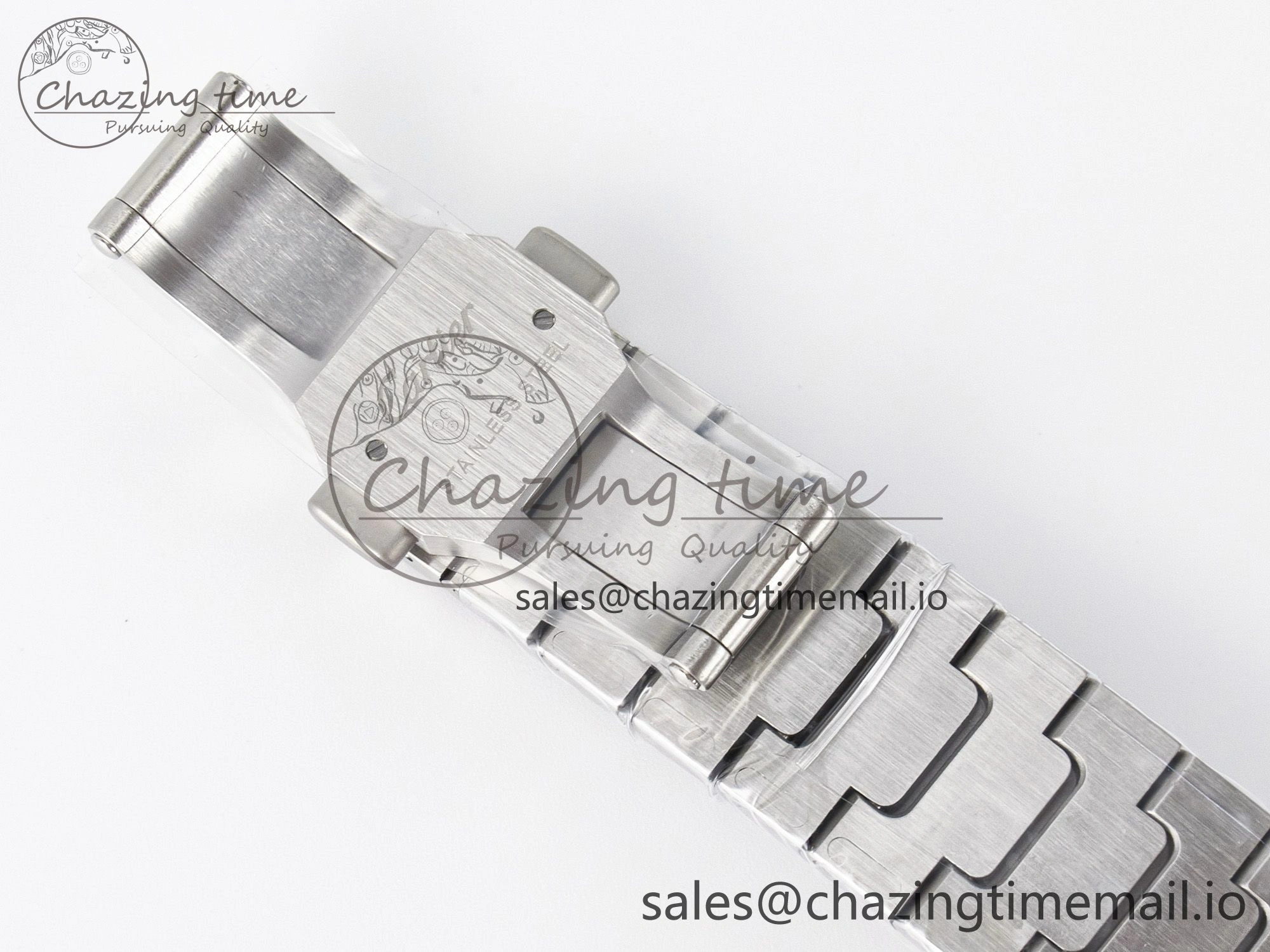 Santos de Cartier 35mm J12F 1:1 Best Edition White Dial on SS SmartLinks Bracelet MIYOTA 9015