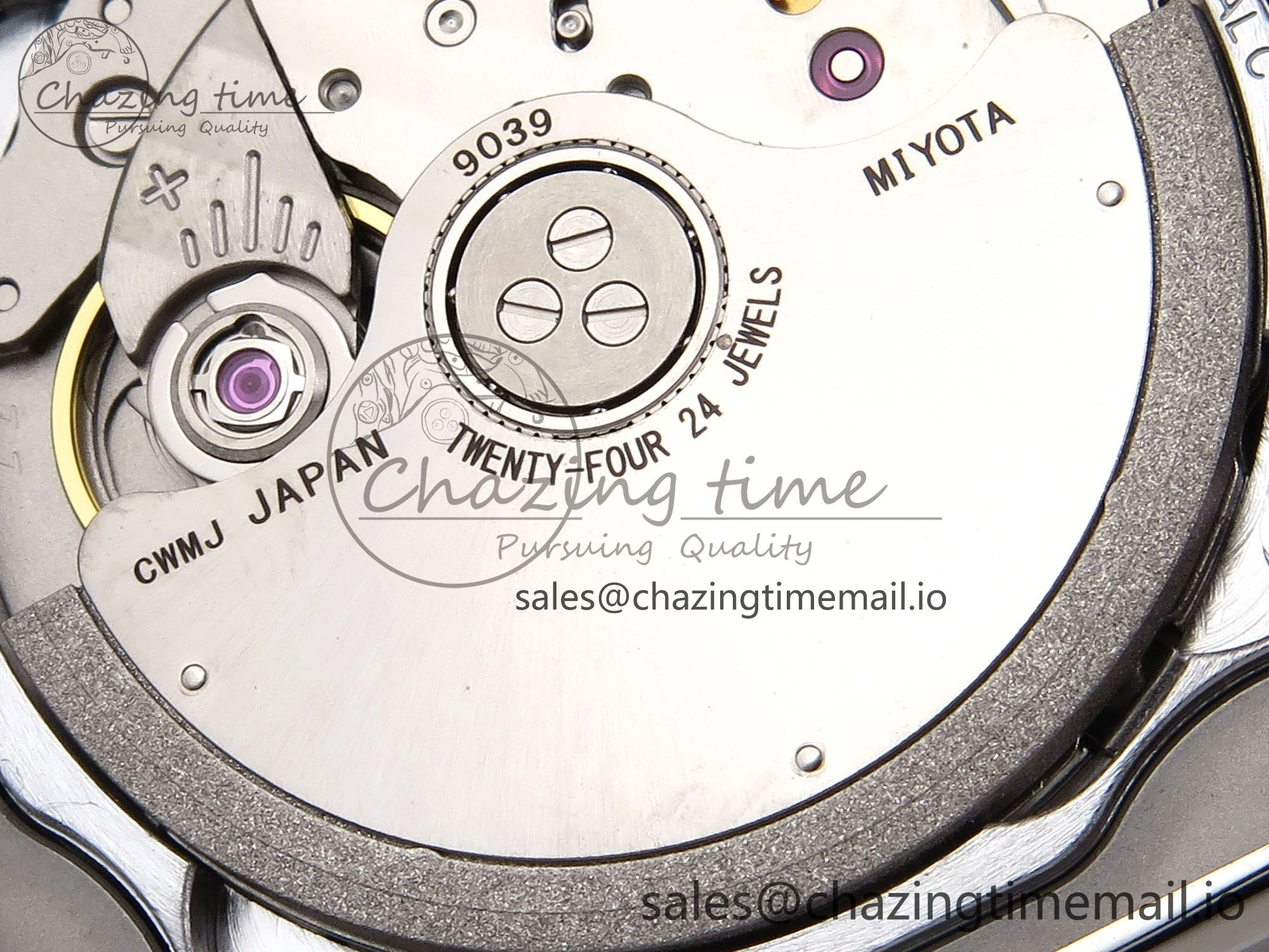 Santos de Cartier 35mm SS BVF 1:1 Best Edition Brown Dial on SS SmartLinks Bracelet MIYOTA 9015 V2