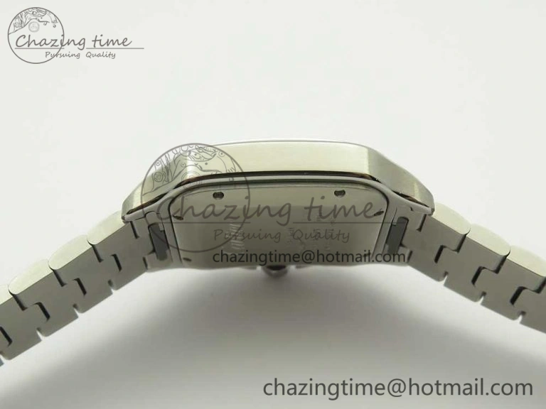 Santos de Cartier 40mm 2018 GF 1:1 Best Edition White Dial on SS SmartLinks Bracelet MIYOTA 9015 (Free Leather)