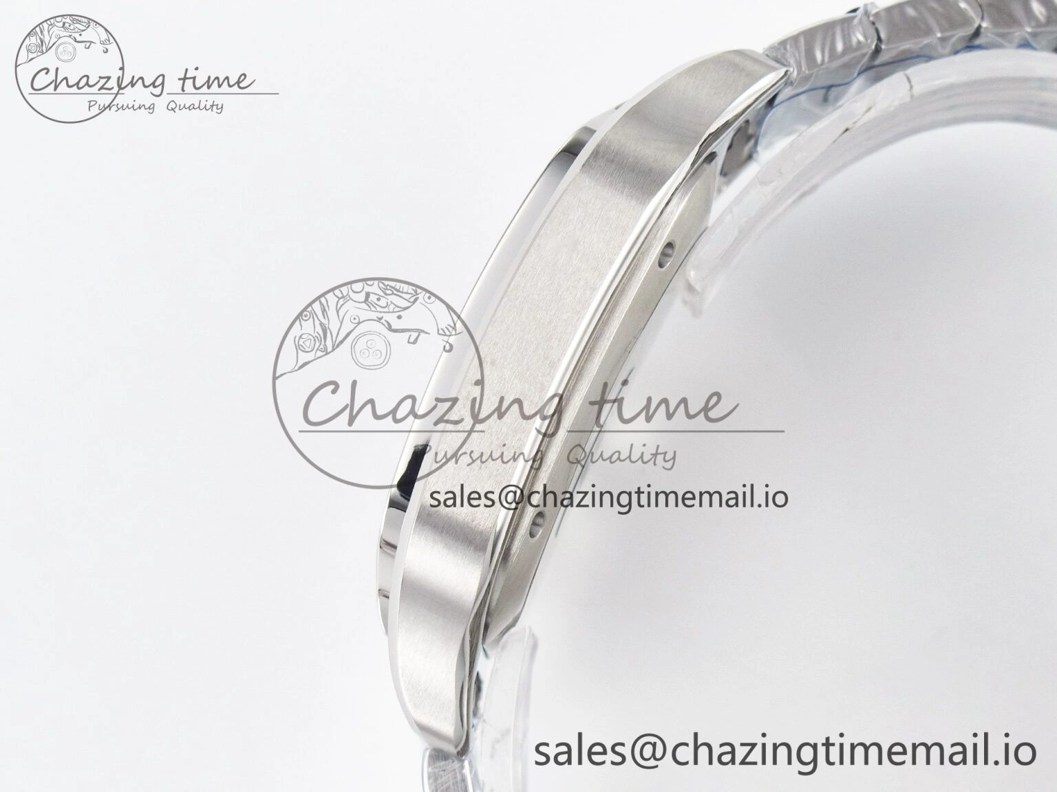 Santos de Cartier 40mm J12F 1:1 Best Edition Green Dial on SS SmartLinks Bracelet MIYOTA 9015