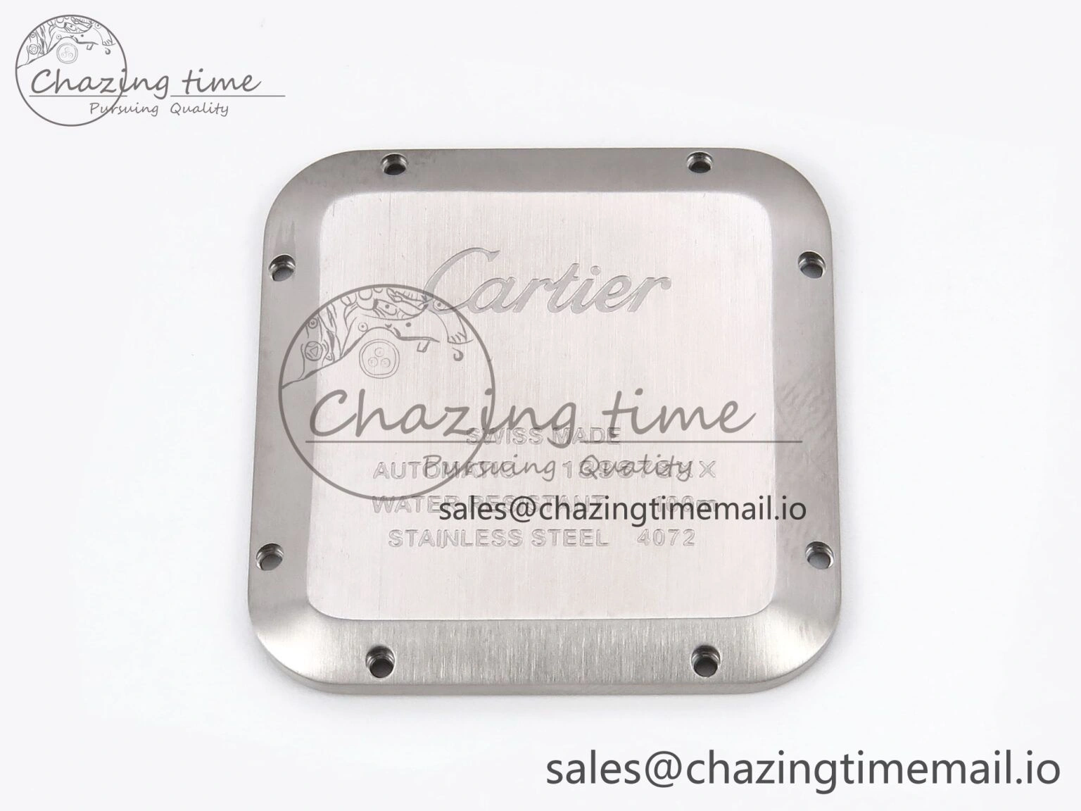Santos de Cartier 40mm YG SS BVF 1:1 Best Edition Gray Dial on SS SmartLinks Bracelet MIYOTA 9015